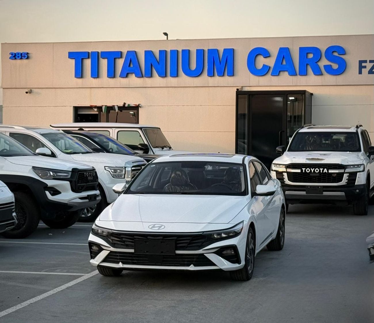 Hyundai Elantra COMFORT 2025 Export Price @ 50,500 AED