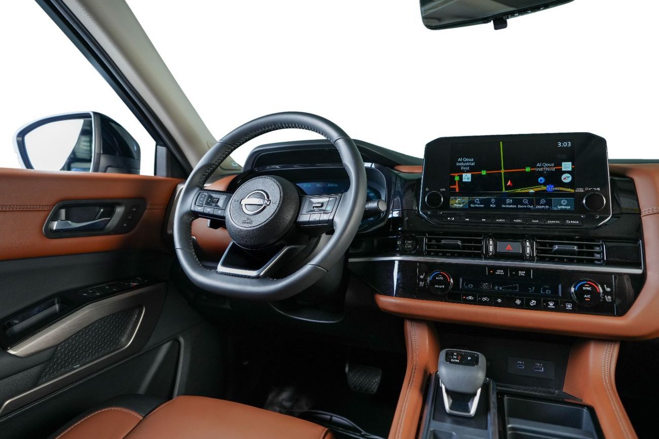 Nissan Pathfinder SL 4WD-7 Seats-Low Mileage-warranty valid till 2031 & service contract valid till 2029