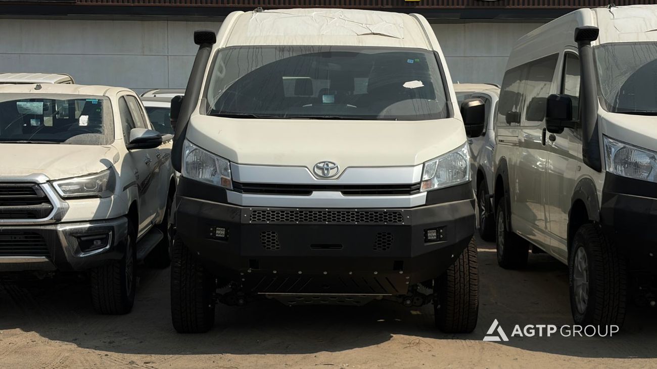 Toyota Hiace GL 3.5L V6 Petrol | OFF-ROAD Equipped | Manual | Heavy-Duty 4x4 Conversion | Custom Steel Bumper | READ
