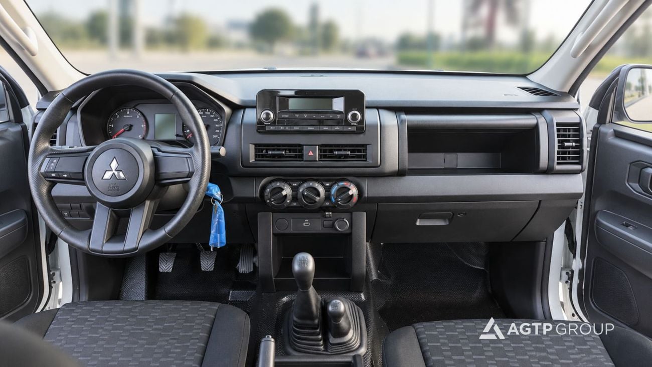 ميتسوبيشي L200 GL محرك ديزل سعة 2.4 لتر | ناقل حركة يدوي | دفع رباعي | كابينة مفردة | مواصفات خليجية | خيار أساسي | أب