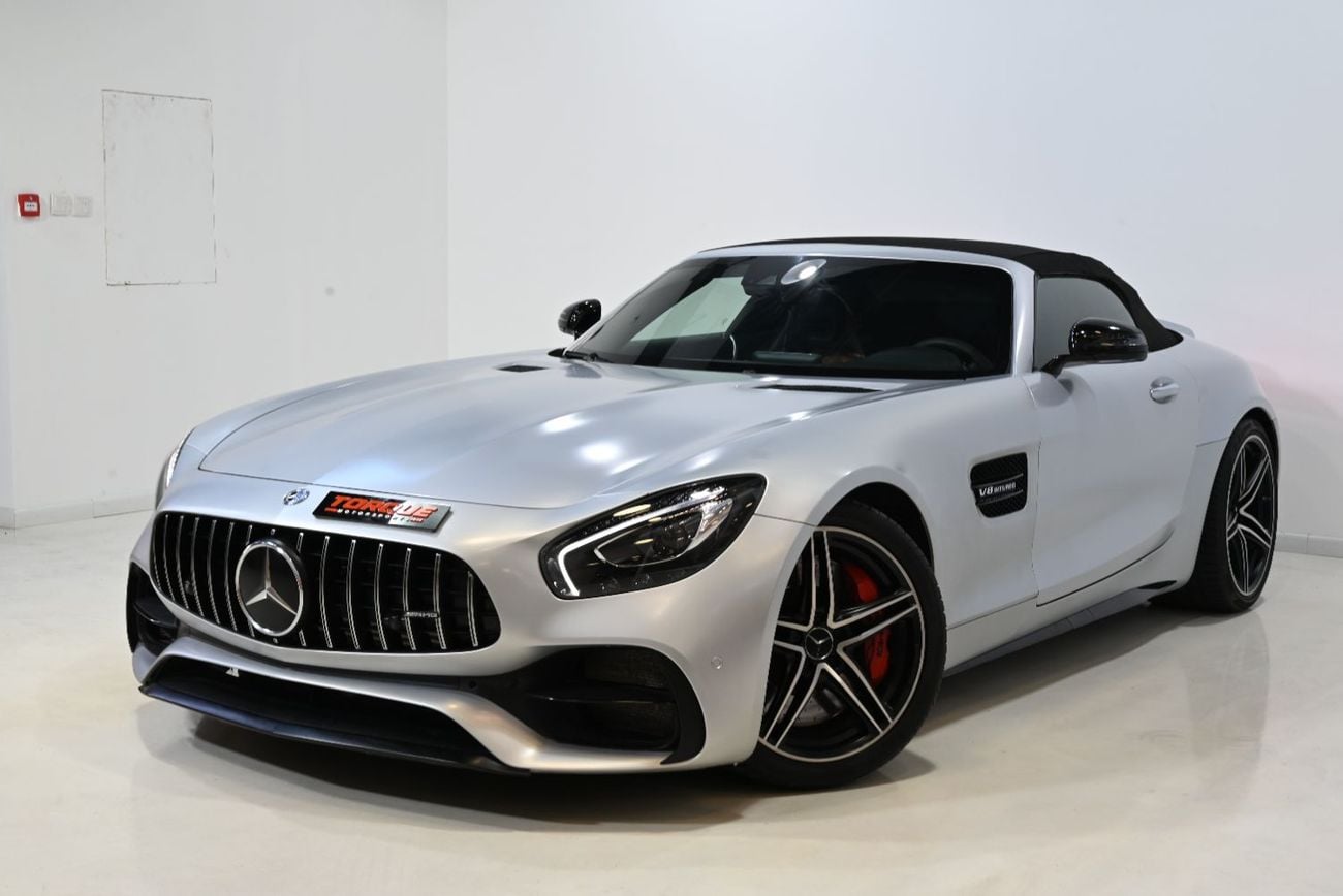 Mercedes Benz AMG GT C 2018 Mercedes-AMG GT C Roadster, Full Service History, Excellent Condition, GCC