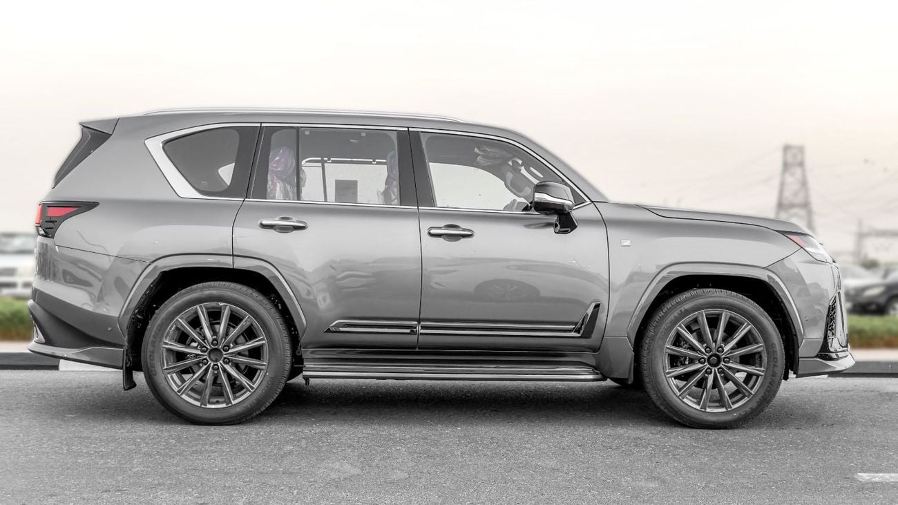 Lexus LX700h F SPORT 2026 Lexus LX700h F-Sport 3.5L AT Hybrid With Autopark (Gray-Red)