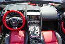جاكوار F Type STANDARD سيارة مكشوفة موديل 2014 بمحرك V6 سوبرتشارج! بمواصفات خليجية