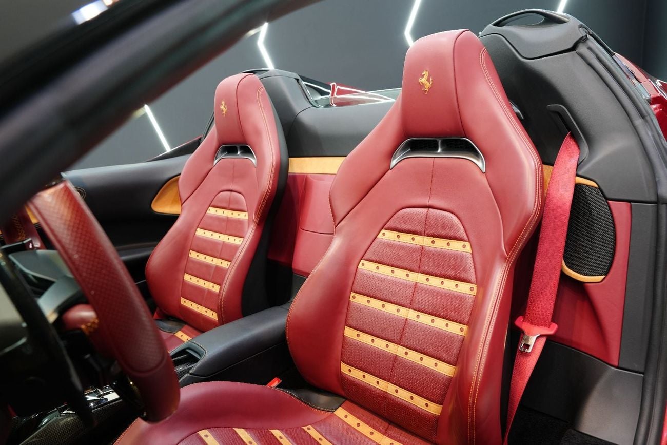 Ferrari SF90 SPIDER ADAS Full Pack, Carbon Fiber Pack, Daytona Seats, Dealer Warr + Serv!!
