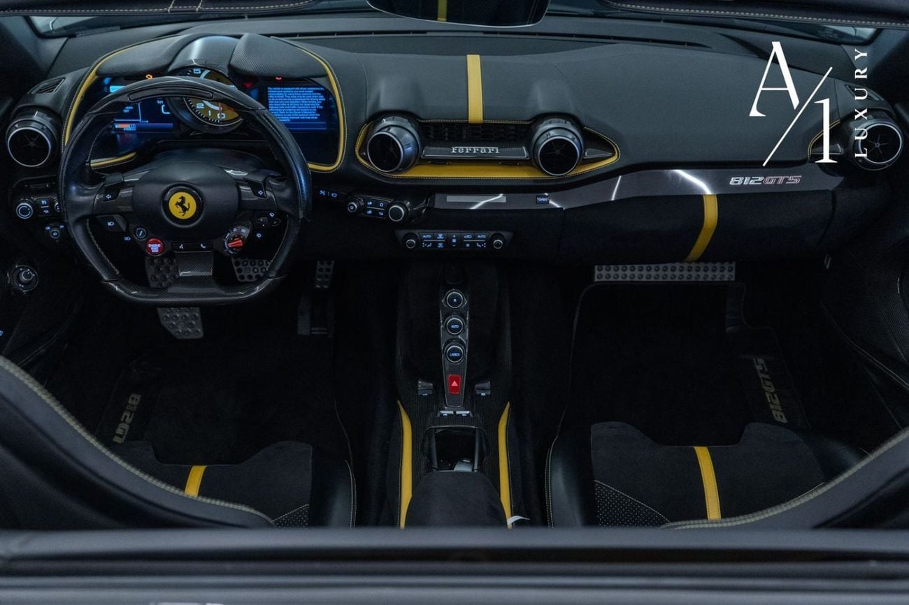 Ferrari 812 2021 Ferrari 812 GTS, Full Ferrari Service History, Novitec Exhaust, European Spec