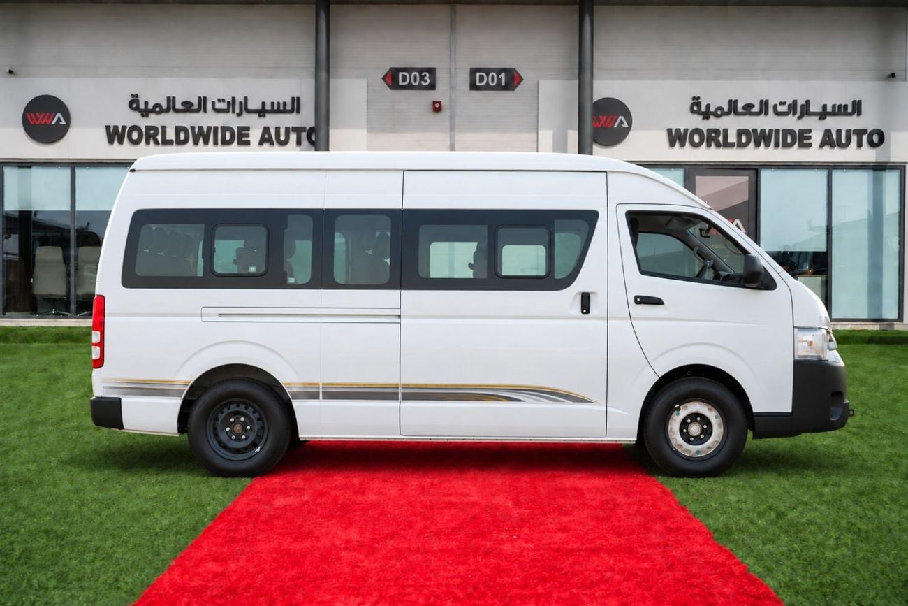 تويوتا هاياس STD 2.7 PETROL V4 REAR WHEEL DRIVE 5 DOOR 13 SEATERS