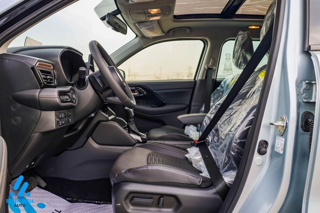 سوزوكي أكروس GLX 2026 | 1.5L Hybrid AT | 2WD | Dual-Tone | Panoramic Roof | 360 Camera | Ventilated/Cooled Seat