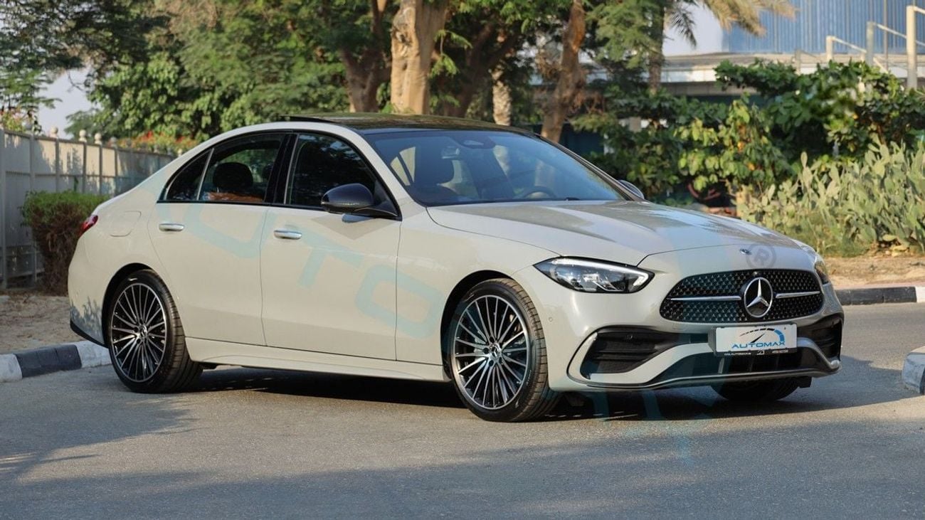 Mercedes Benz C200 1.5T RWD GCC 0KM With 2 Years Unlimited Mileage Warranty