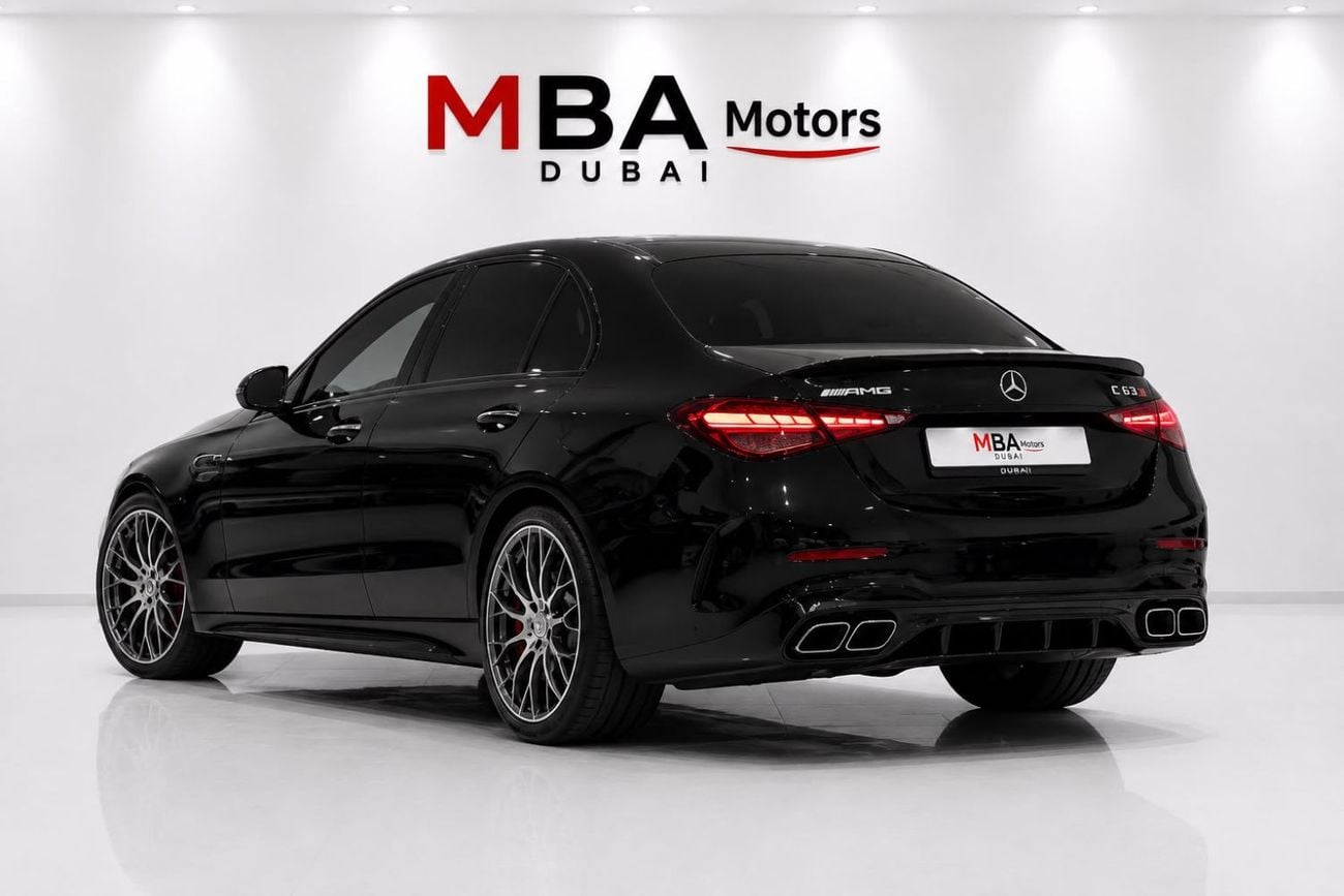 Mercedes Benz C63 AMG S E PERFORMANCE