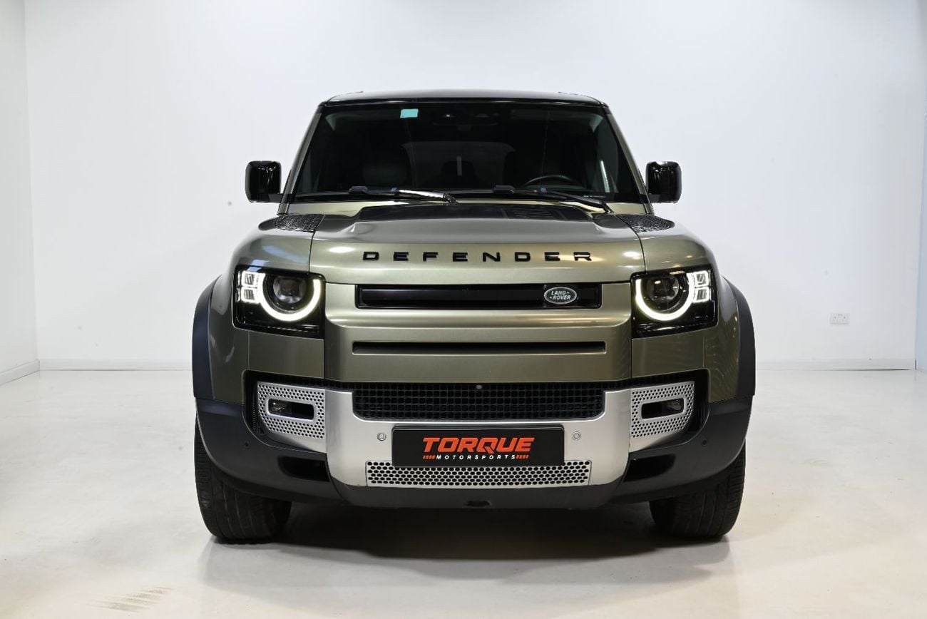 Land Rover Defender 110 X-DYNAMIC HSE P400 2022 Land Rover Defender 110 X-Dynamic P400 HSE, Agency Service History, 1 Year Warranty, GCC
