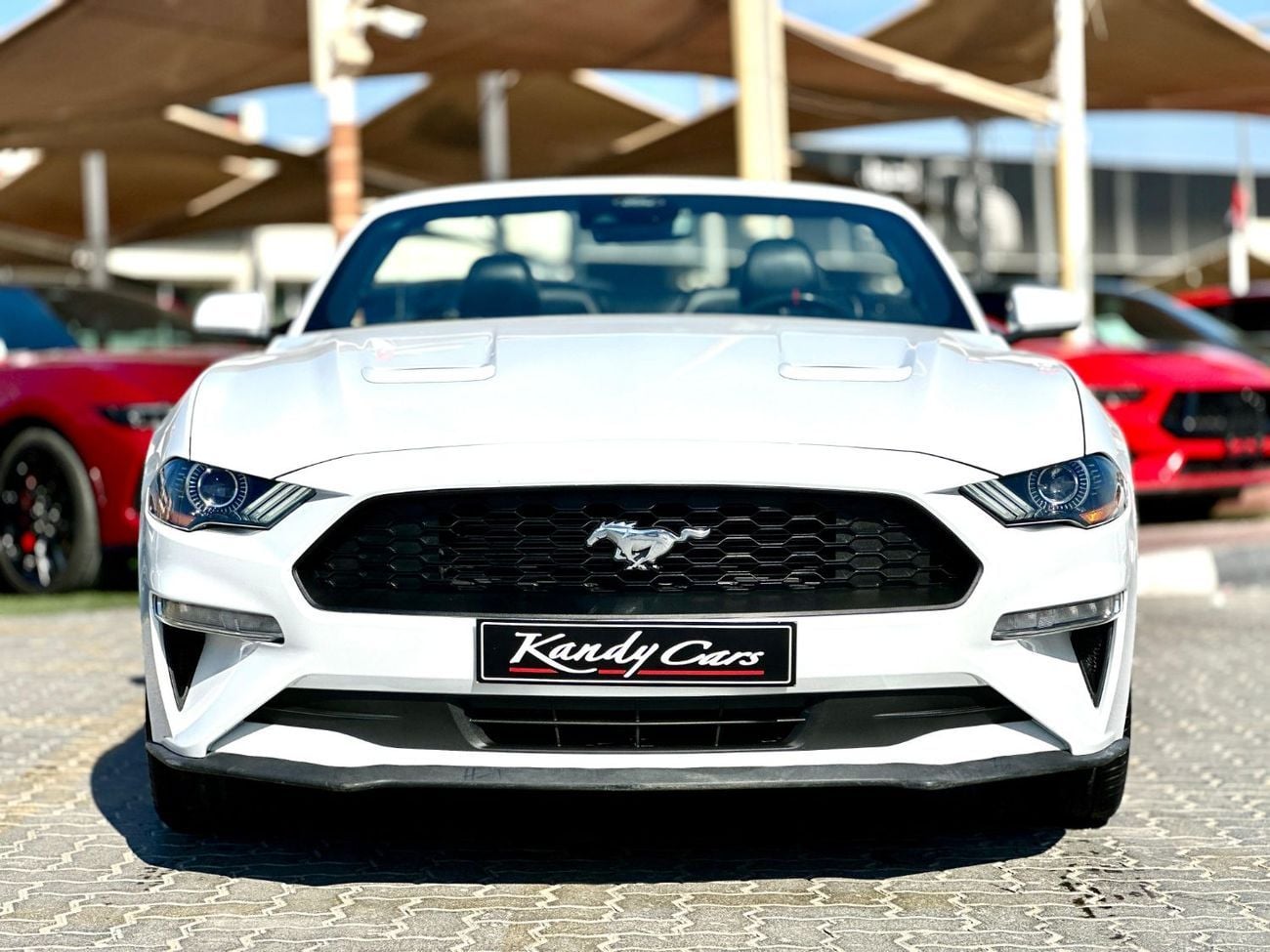 Ford Mustang ECOBOOST CONVERTIBLE Convertible | Monthly 1300/- | 0% DP | Fog Lights | Blindspot | # 05660