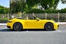 Porsche 911 CARRERA Cabriolet | Racing Yellow / Brown Roof | 379 HP | 989 KM | Warranty