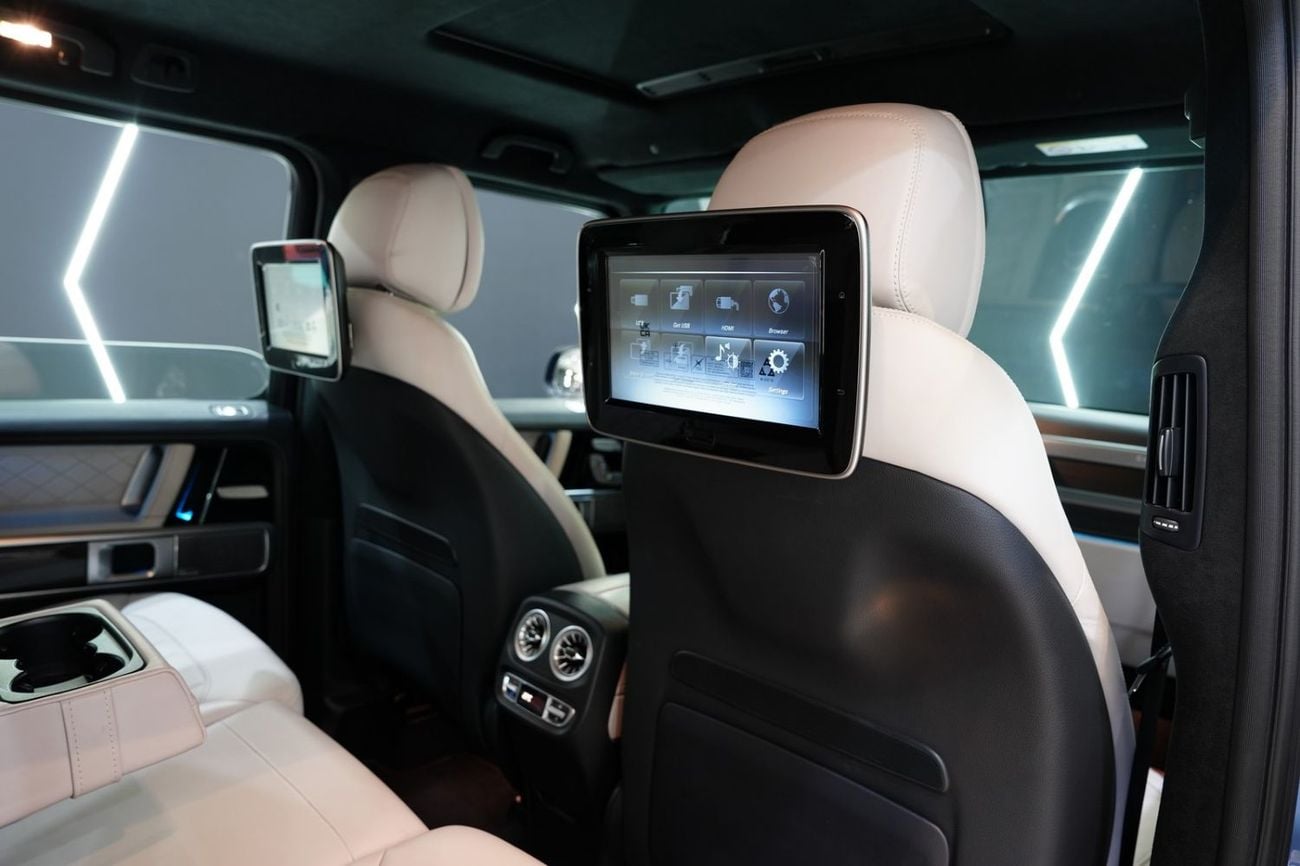 Mercedes Benz G63 AMG MANUFAKTUR EXCLUSIVE PLUS 2022 Mercedes-AMG G63, G Manufaktur Package, Carbon Interior, Rear Entertainment, Gargash Warranty!!