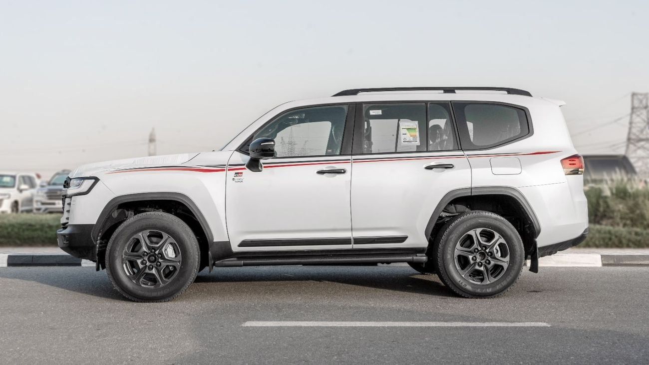 Toyota Land Cruiser GR SPORT 2026 Toyota Land Cruiser GR-Sport 3.5L AT Hybrid (White-Red)