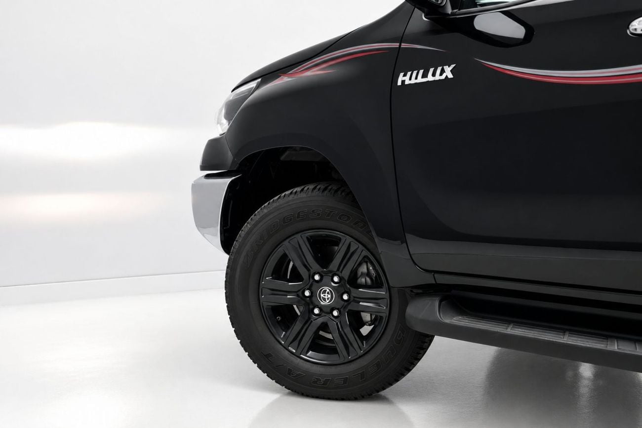 Toyota Hilux SR5 Double Cab 2.7L - Attitude Black Inside Maroon | Export Only