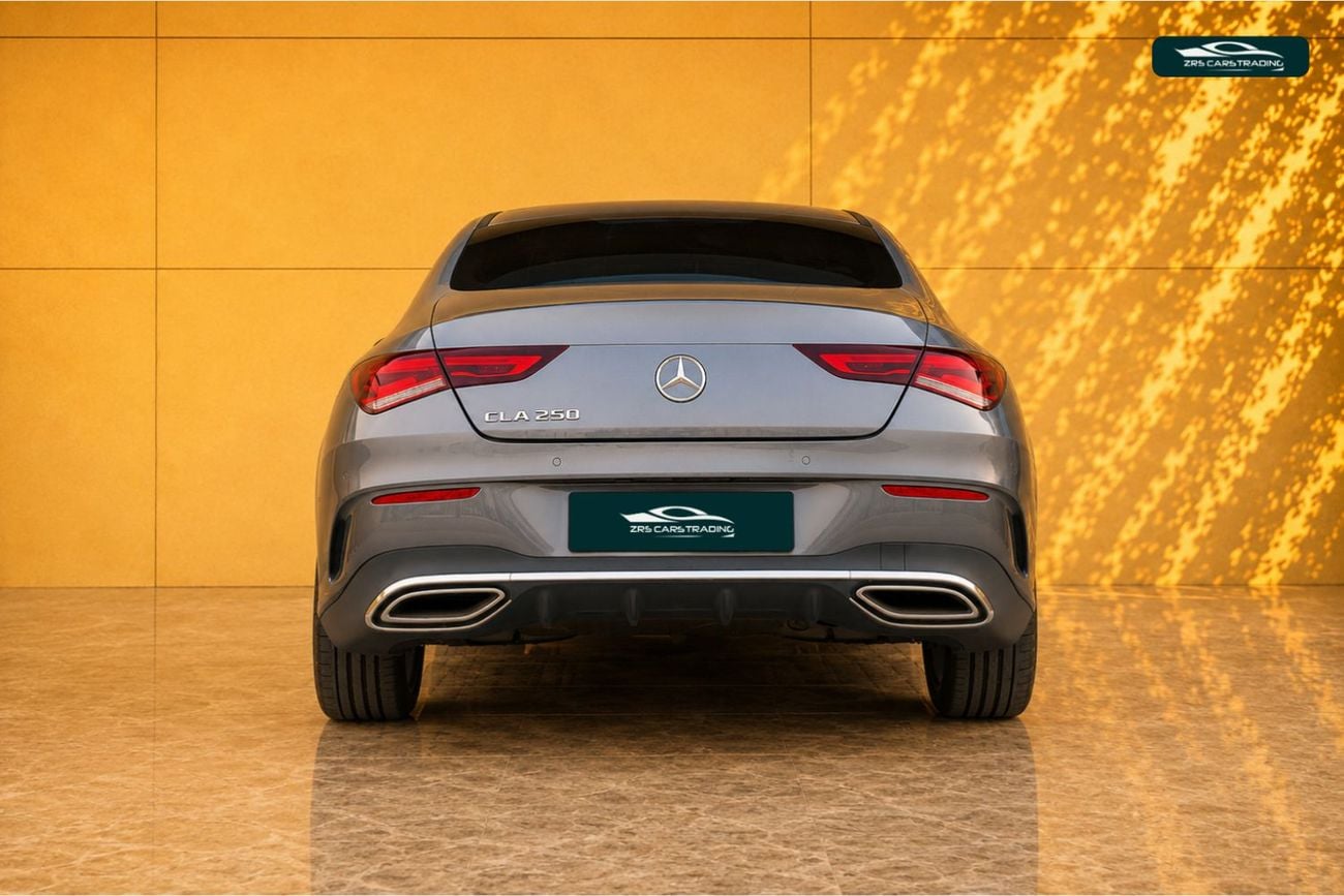 Mercedes Benz CLA250 Std 2.0L (224 HP) Mercedes-Benz CLA 250 2021 GCC specs for 1,552.00 AED monthly