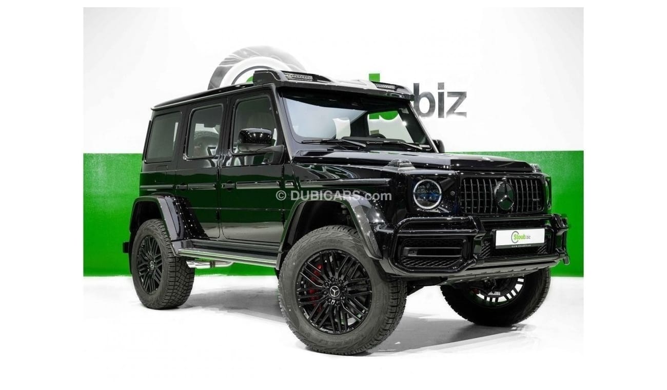 مرسيدس بنز G 63 AMG 4X4² 5 YEARS WARRANTY - SERVICE CONTRACT - GCC BRAND NEW - G63 4x4 - AMAZING CONFIGURATION - HIGHEST SPEC