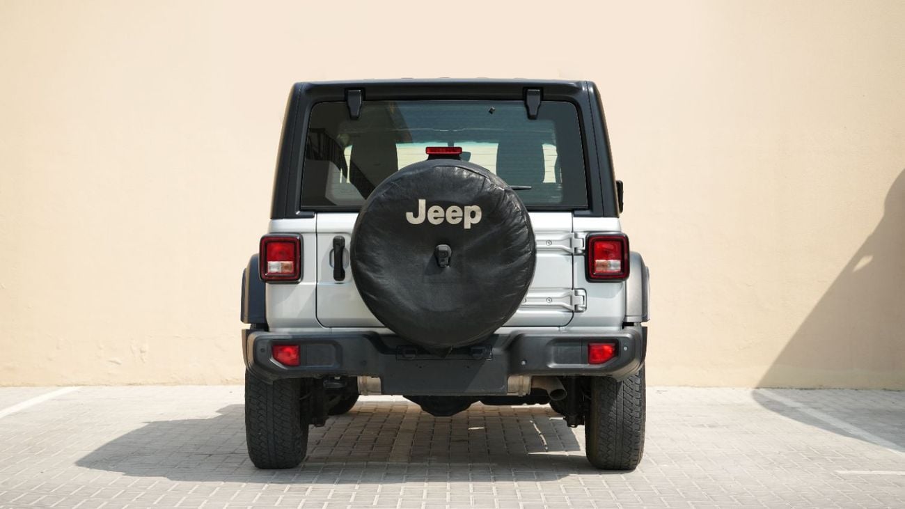 Jeep Wrangler SPORT 3.6L | Full Service History | GCC | Zero Down Payment Support