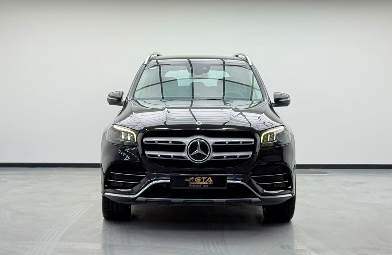 مرسيدس بنز GLS 580 STANDARD مرسيدس بنز GLS580 4MATIC موديل 2020، مزودة بحزمة خدمة مرسيدس بنز لعام 2028، مع ضمان، وسجل صيانة كامل