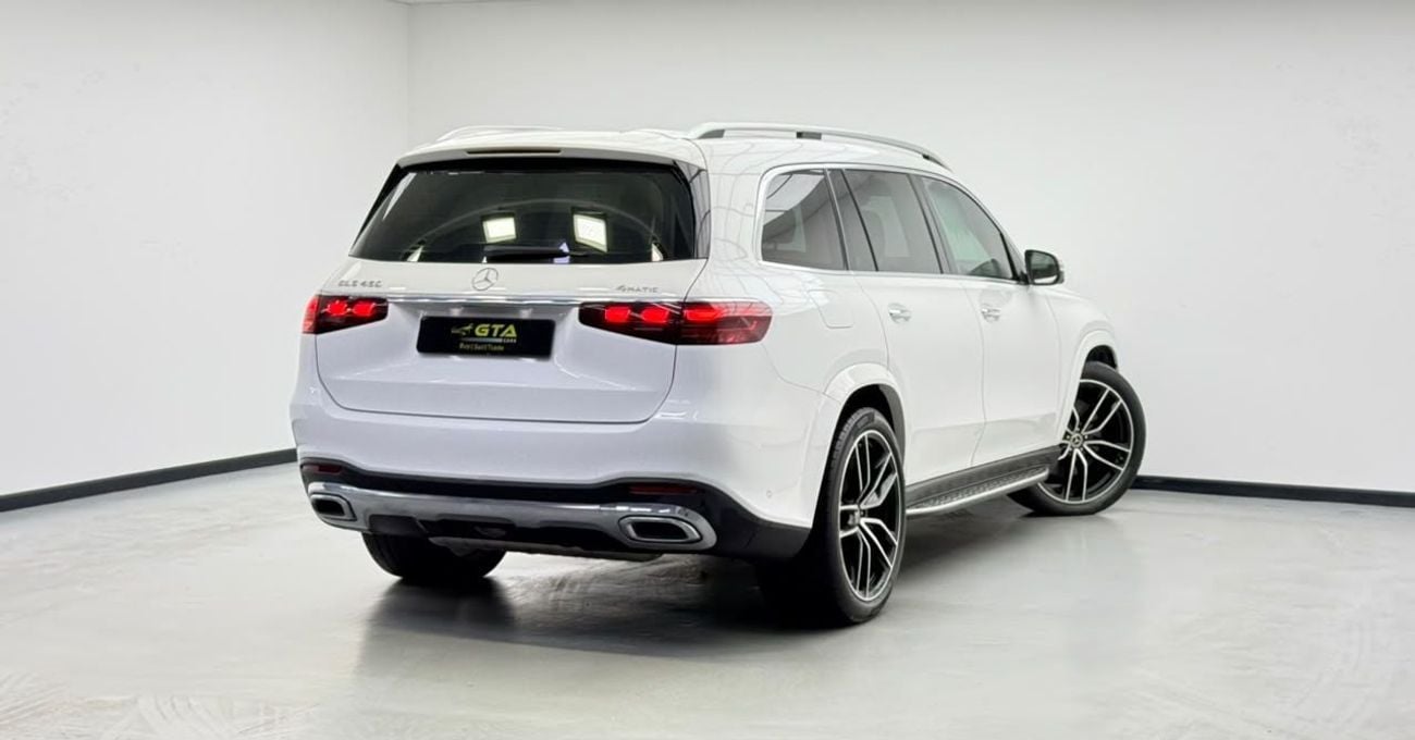 مرسيدس بنز GLS 450 4MATIC مرسيدس بنز GLS450 4MATIC بريميوم بلس موديل 2025، مع ضمان مرسيدس بنز وحزمة خدمة موديل 2029، 7 مقاعد،