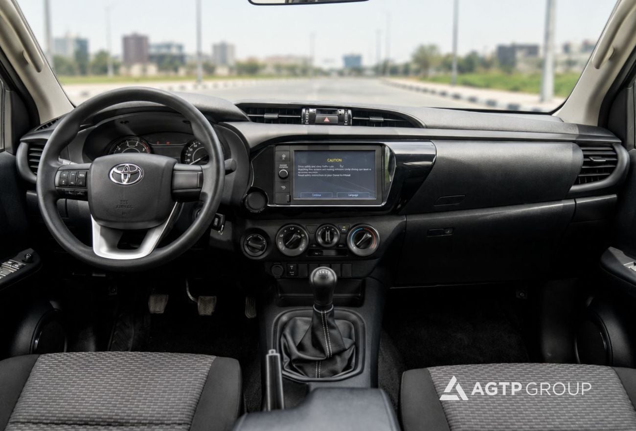 Toyota Hilux DLX 2.4L Turbo Diesel | 4x4 | Manual Gear | Alloy Wheels | Mid Option | AFRICA EXPORT