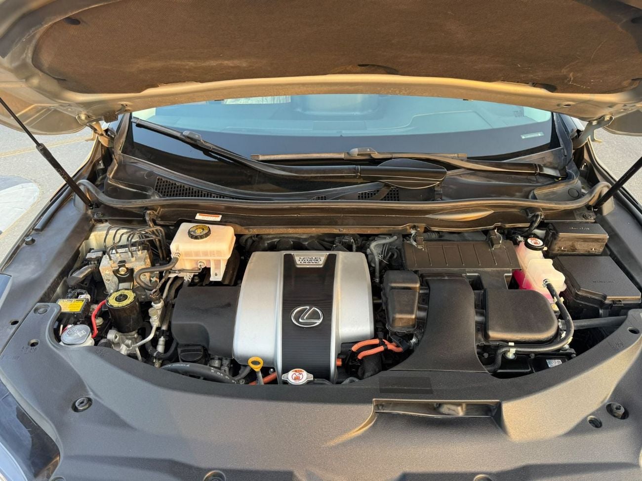Lexus RX450h PREMIER 2021 LEXUS RX450H LUXURY HYBRID 3.5L V6 GCC WITH SUNROOF AWD AND COOLING SEATS