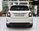 فيات 500X . EXCELLENT DEAL for our Fiat 500x ( 2023 Model ) in White Color GCC Specs