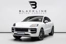 Porsche Cayenne STANDARD STD BUY NOW, PAY 2027 | THE BLACKLINE STANDARD | August 2027 Porsche Warranty, GCC, Low KM's