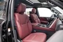 لكزس LX 500 D 3.3L - Graphite Black Inside Crimson | Export Only