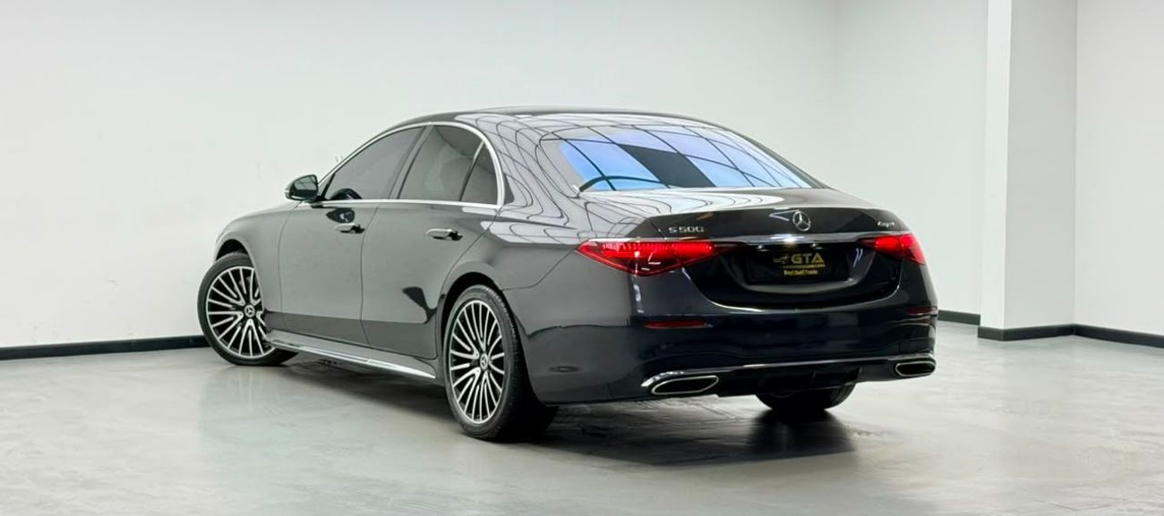 Mercedes Benz S500 4MATIC L 2021 Mercedes Benz S500 4MATIC, Warranty, Fully Loaded, Excellent Condition, Japanese