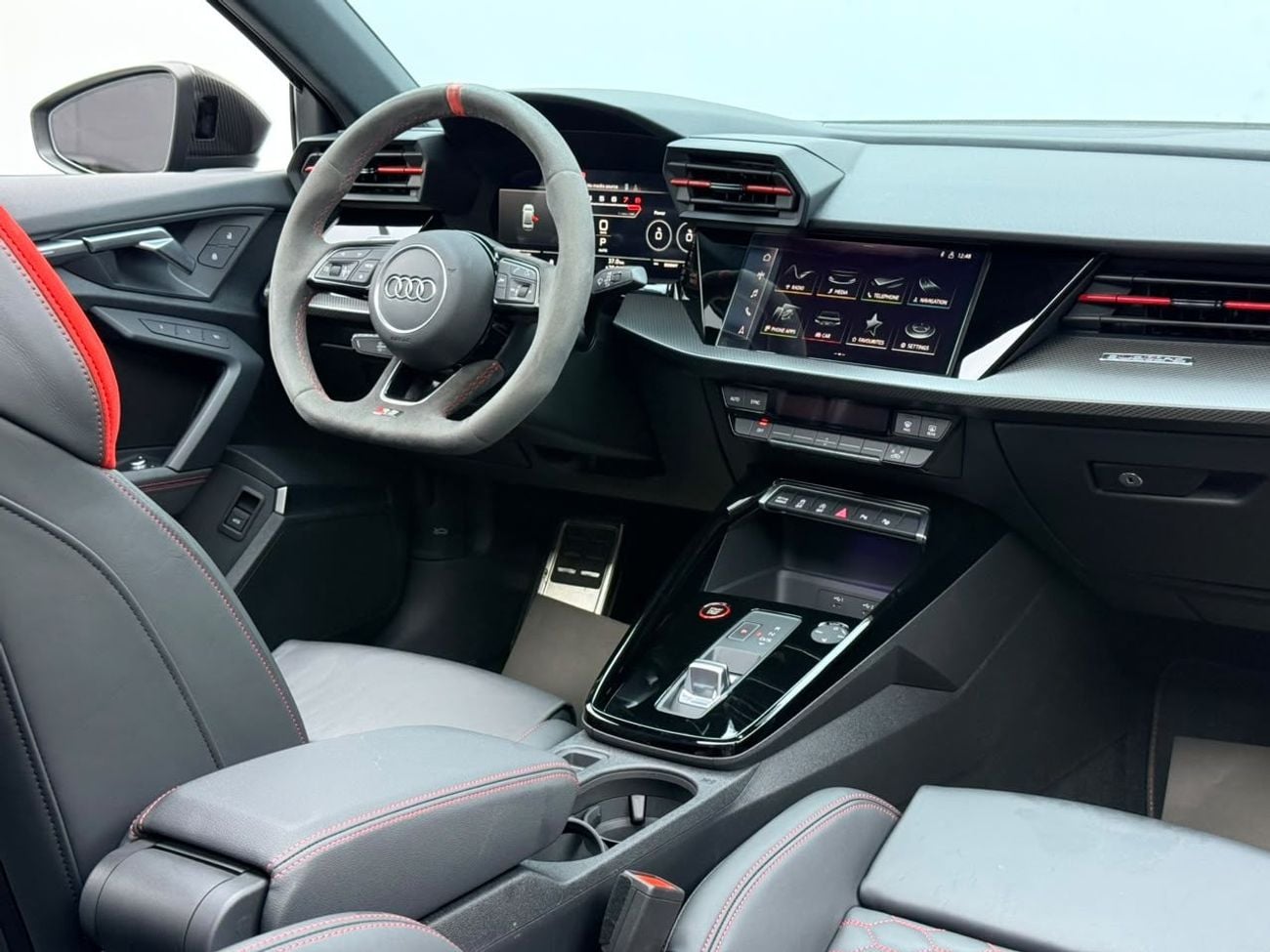 Audi RS3 STANDARD 2024 Audi RS3, 2027 Audi Warranty, 2029 Audi Service Pack, Low Km, Fully Loaded, GCC