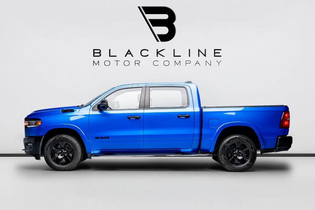 رام 1500 1500 Bighorn اشترِ الآن، وادفع في عام 2027 | معيار بلاك لاين | ضمان الوكالة + عقد خدمة لعام 2029، دول مجلس التعاو