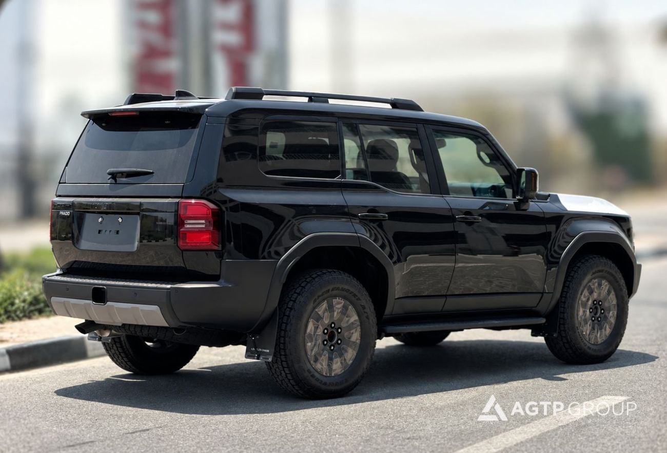 Toyota Prado ADVENTURE 2.4L Turbo Petrol | FULL OPTION | Automatic | 4WD | Black | Digital Cockpit | Sunroof | All-Terrain