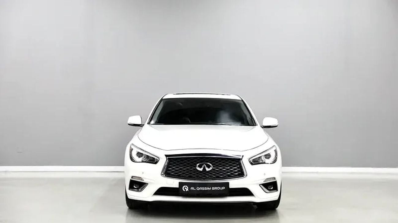 Infiniti Q50 LUXE GCC | Infiniti Q50 | 1,150 AED Monthly | Free Insurance + Registration | V6 3.0L Ref#M460243