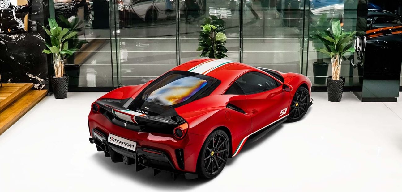 Ferrari 488 Pista High Spec 3.9L V8 Twin-Turbocharged Engine