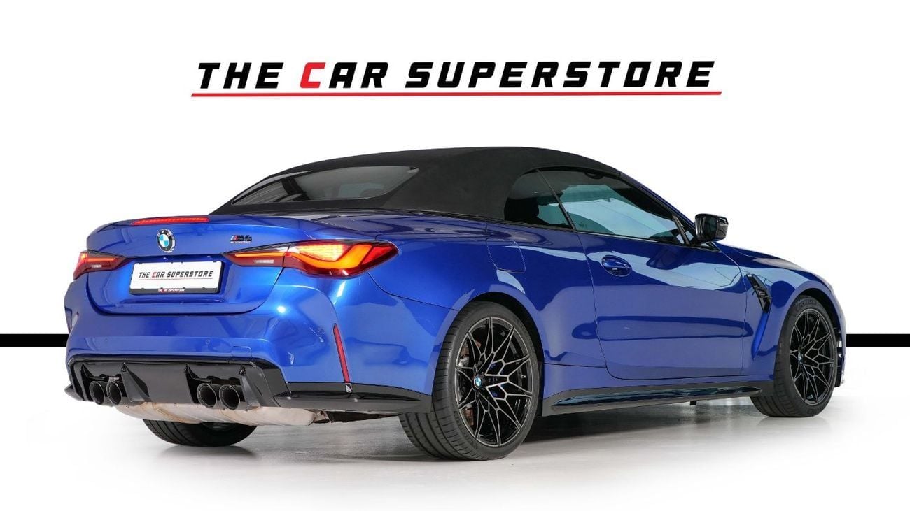 BMW M4 COMPETITION 3.0L X-Drive Convertible-Special Color-Shadow Line Exterior Look