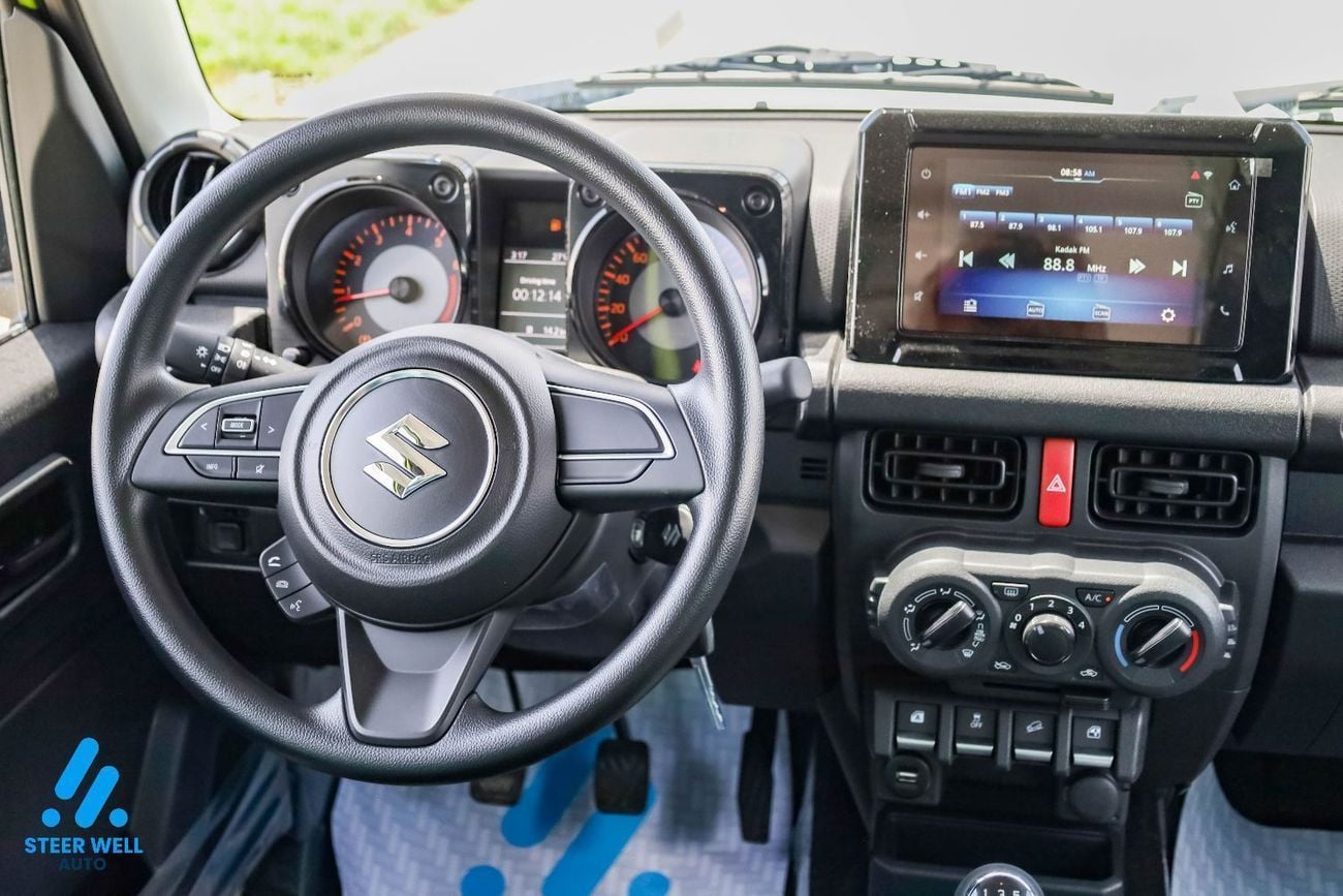 سوزوكي جيمني GL 2026 GCC Specs 5-Door 1.5L Manual Best Price Rear Camera Export