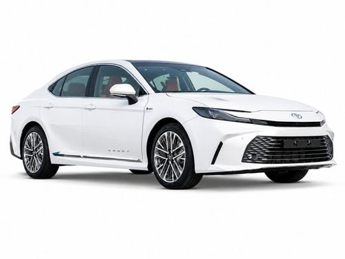 تويوتا كامري LUMIERE HEV ECTAI0060 - 2026 Toyota Camry Lumiere - 2.5L Hybrid Auto White with Tan Interior