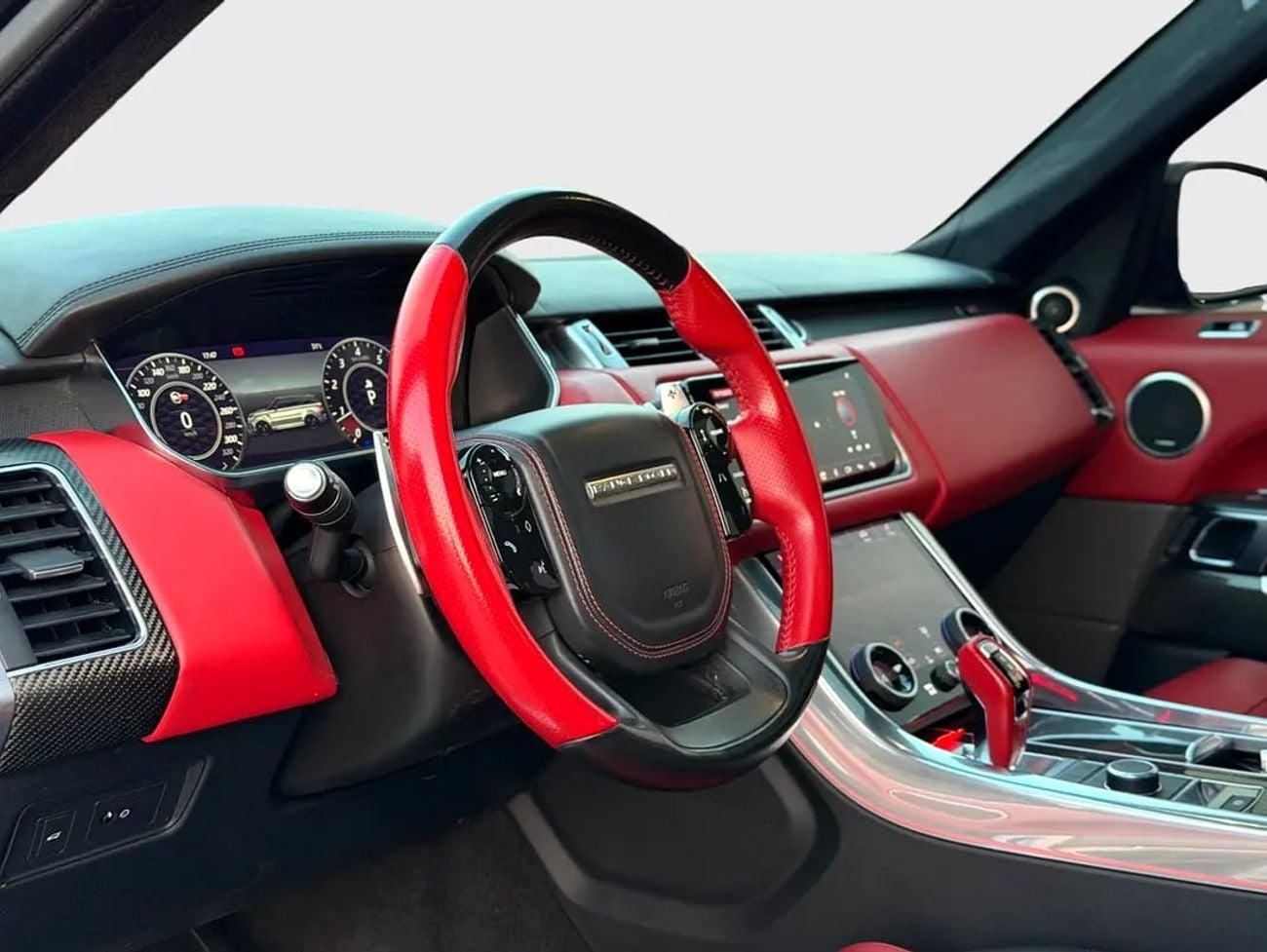 Land Rover Range Rover Sport SVR | 5.0L SUPERCHARGED V8 | 575 HP | GCC | | ORIGINAL PAINT