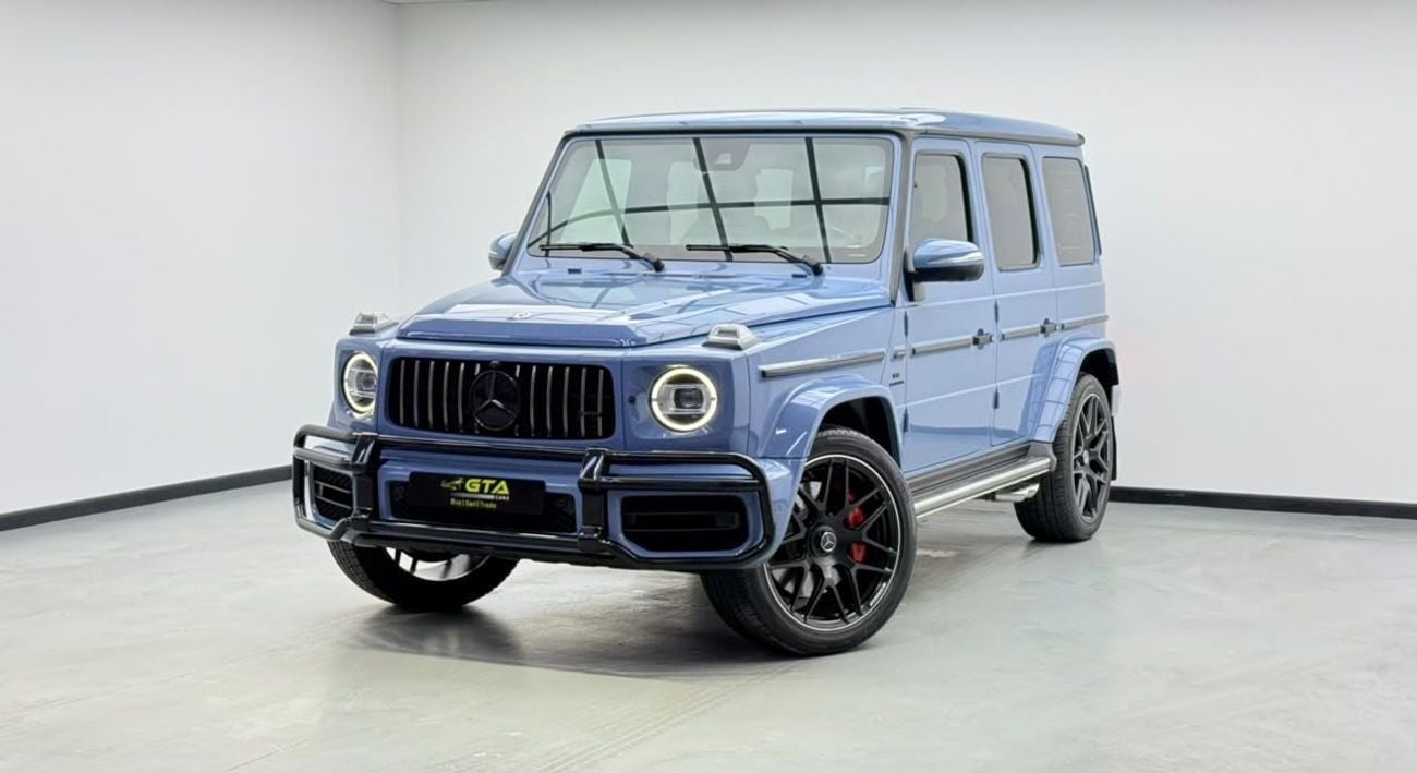 مرسيدس بنز G 63 AMG STANDARD مرسيدس بنز G63 AMG G Manufaktur موديل 2022، ضمان مرسيدس حتى 2027، سجل صيانة كامل لدى مرسيدس، خليجية