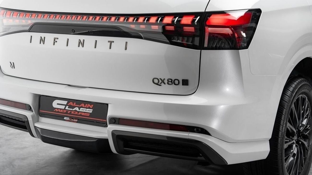 Infiniti QX80 AUTOGRAPH BENCH CHAIRS 2025 - GCC - Under Warranty