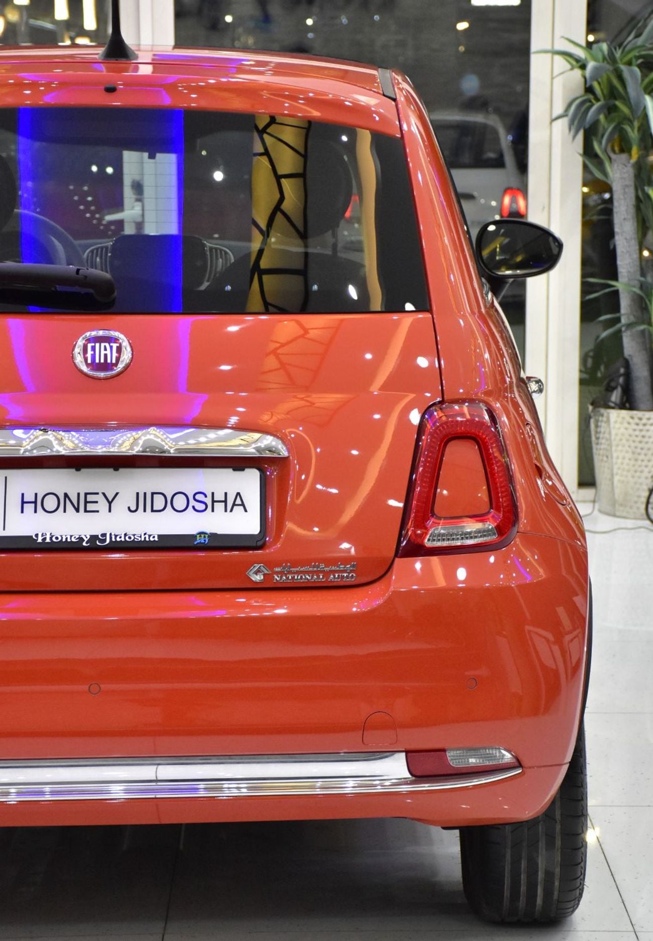 Fiat 500 DOLCEVITA EXCELLENT DEAL for our Fiat 500 Dolcevita ( 2024 Model ) in Orange Color GCC Specs