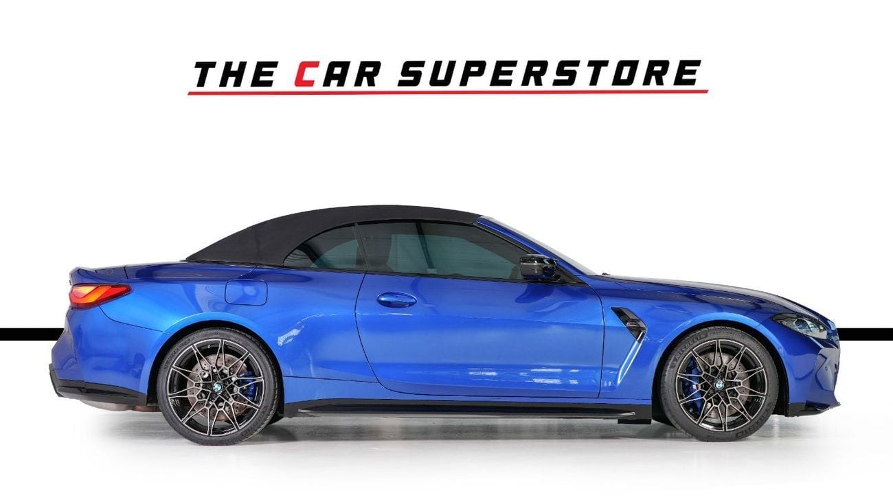 BMW M4 COMPETITION 3.0L X-Drive Convertible-Special Color-Shadow Line Exterior Look