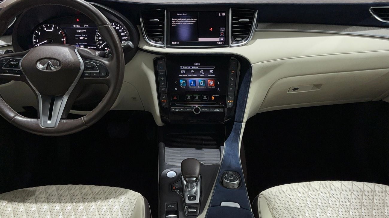 Infiniti QX50 LUXE 2021 | AED 973/Month | 0 DP | 30 Day Return | Warranty | Service History