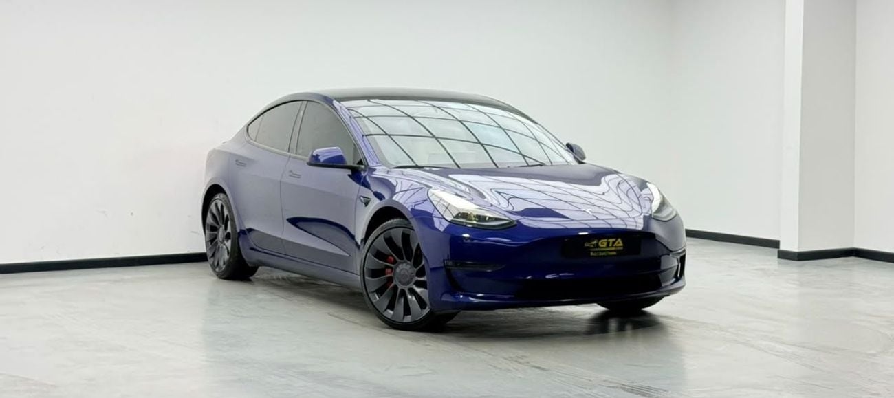 Tesla Model 3 PERFORMANCE 2023 Tesla Model 3 Performance, 2027 Tesla Warranty, Full Tesla Service History, Fully Loaded, GCC