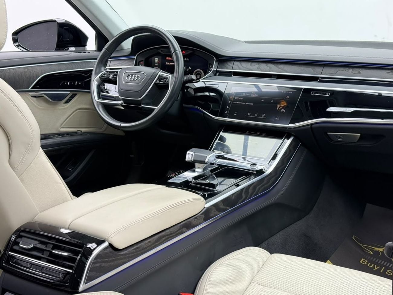 Audi A8 L 55 TFSI HIGH SPEC 2024 Audi A8 L S line Black Edition, Audi Warranty+Full Service History, GCC Specs.