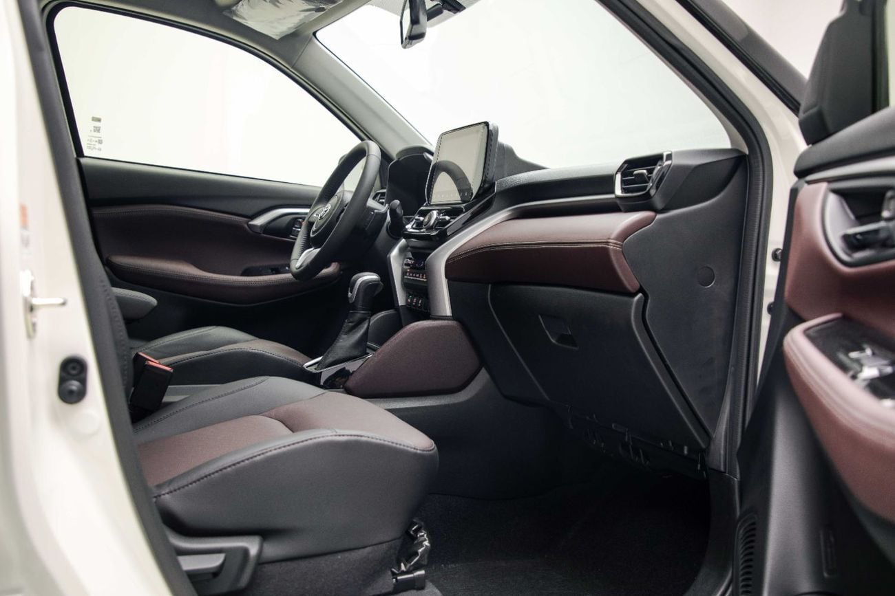 Toyota Urban Cruiser GLX 1.5L - Pearl White and Black Inside Dark Red | Export Only