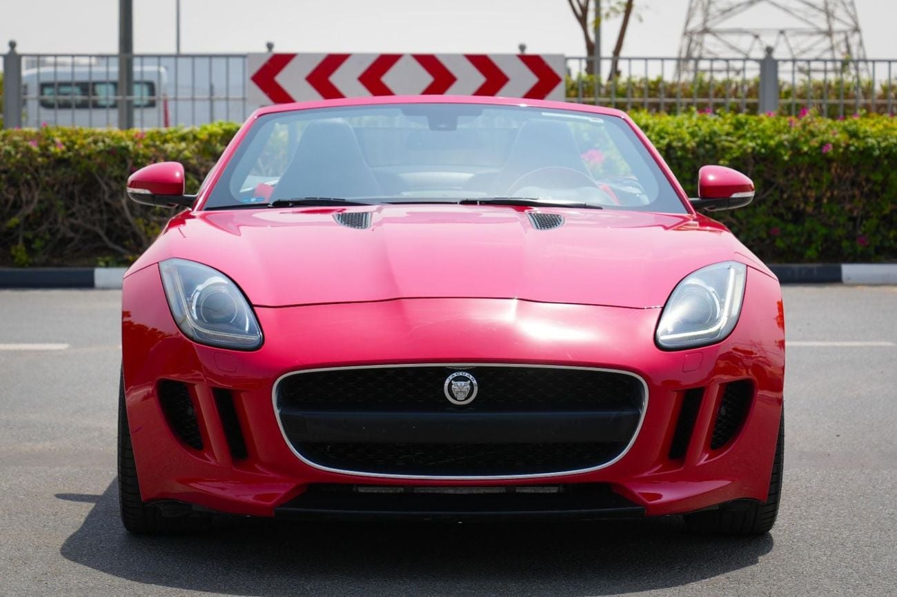 جاكوار F Type STANDARD سيارة مكشوفة موديل 2014 بمحرك V6 سوبرتشارج! بمواصفات خليجية
