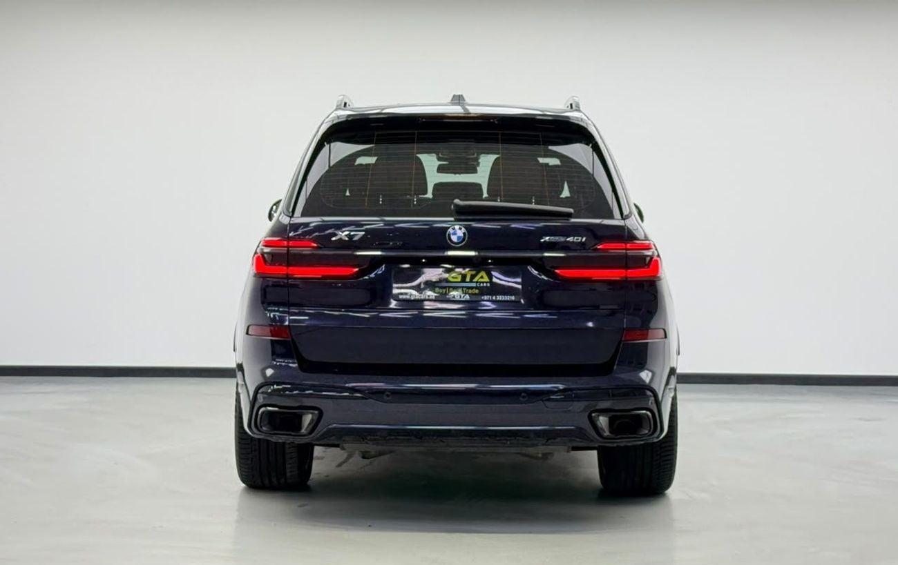 BMW X7 XDRIVE40I M SPORT 2024 BMW X7 xDrive40i M-Sport, 2028 BMW Warranty + Service Pack, Full BMW Service History, GCC
