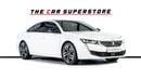 Peugeot 508 GT LINE GCC-1 Owner-Al Nabooda Warranty-Exclusive Leather Sports Seats With White Stitching